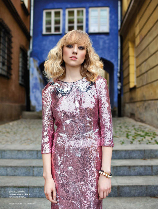 Dress: Gosia Baczynska  Bracelets: ORSKA