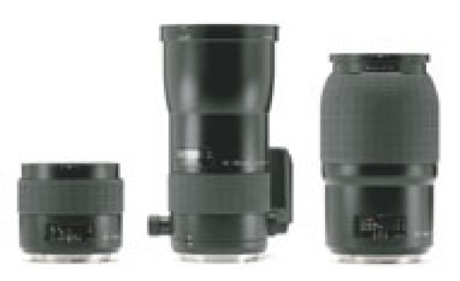 Hasselblad HC 2.2/100, Macro 4/120, 4.5/300