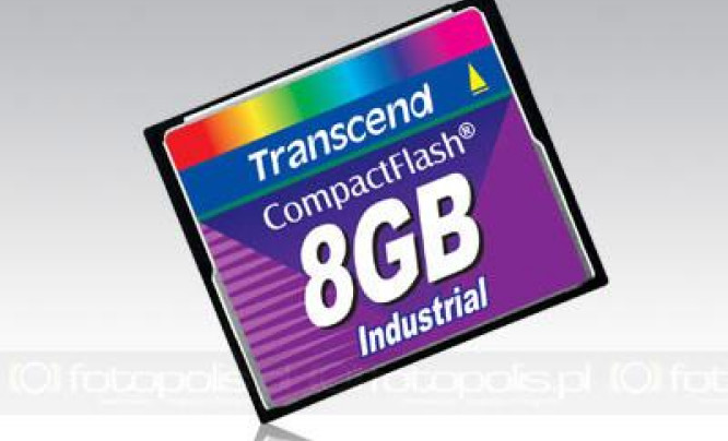  Transcend 8 GB Industrial CompactFlash - dla wytrzymałych