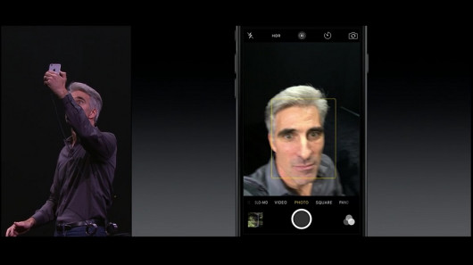 iPhone 6s - tryb selfie