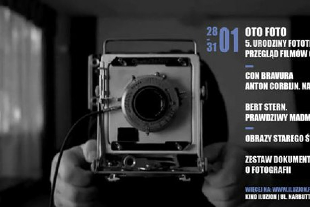5. urodziny Fototeki. Przegląd filmów o fotografii.