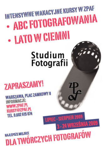 Dwa wakacyjne kursy fotografii w warszawskim ZPAF-ie
