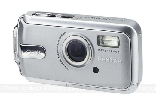 Pentax Optio W20 - 7 Mp pod wodą