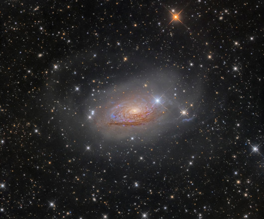 Oleg Bryzgalov - I miejsce w kategorii Galaxies, zdjęcie przedstawia Messier 63 (strumień gwiazdy i Galaktykę Słonecznika)
