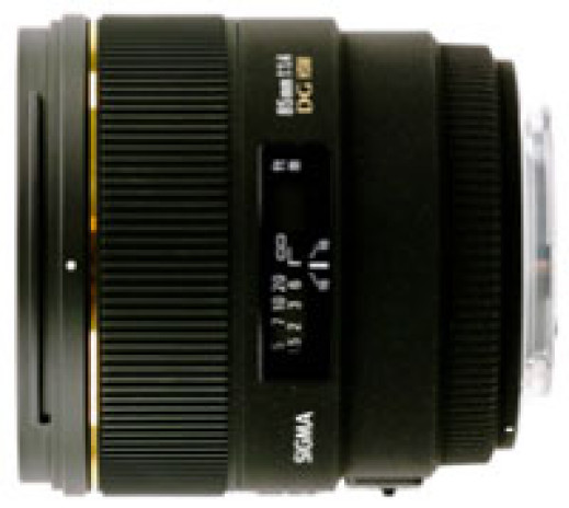 Sigma 85 mm f/1,4 EX DG HSM