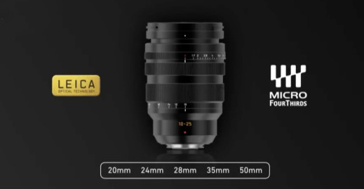 Panasonic zapowiada obiektyw 10-25 mm f/1.7 - jedyny tak jasny zoom do Mikro Cztery Trzecie