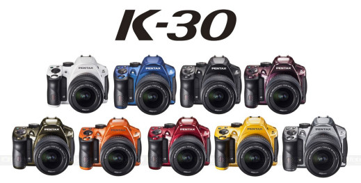 Pentax K-30 - nowe wersje kolorystyczne