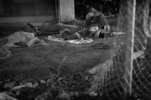 1. miejsce w kategorii News Picture Story, fot. Joachim Ladefoget, z cyklu The New Route - Refugee Crisis 