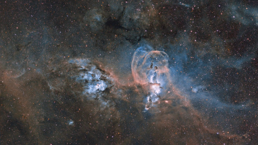 fot. Ignazio Diaz Bobillo, Statue of Liberty Nebula 1. miejsce  w kategorii Stars and Nebulae / Insight Investment Astronomy Photographer of the Year 2019