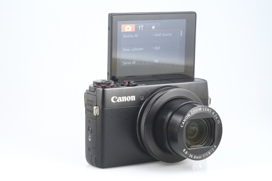 Canon PowerShot G7 X - ekran odchylany