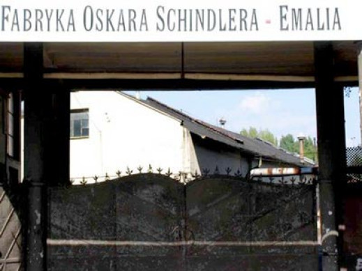 Bezdomna w krakowskiej Fabryce Schindlera