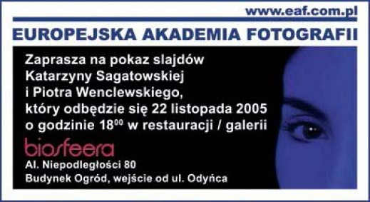 Pokazy slajdów w Biosfeerze