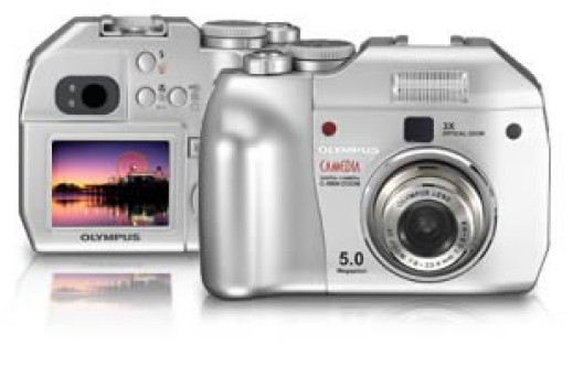 Olympus C-5000 Zoom - srebrne 5 MP