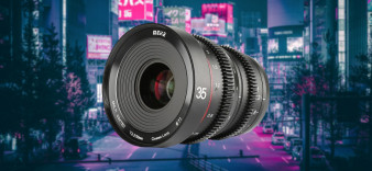 Meike 35 mm T2.2 Cine - budżetowa filmowa stałka do Mikro Cztery Trzecie