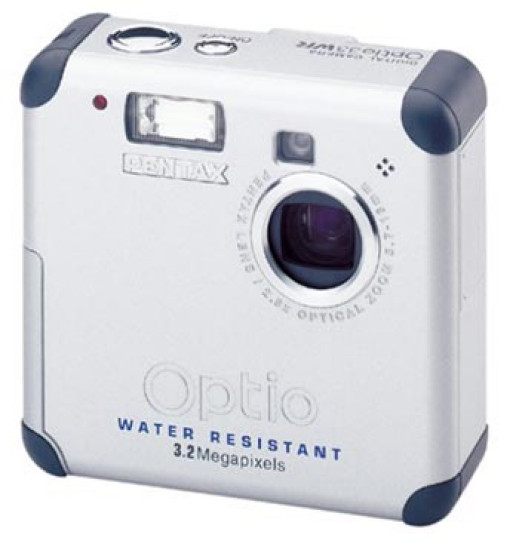 Pentax Optio 33WR - cyfra na deszcz