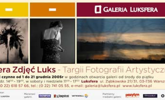  Przedświąteczne targi fotografii artystycznej w Luksferze