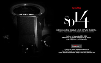Sigma SD14 - premiera za cztery tygodnie