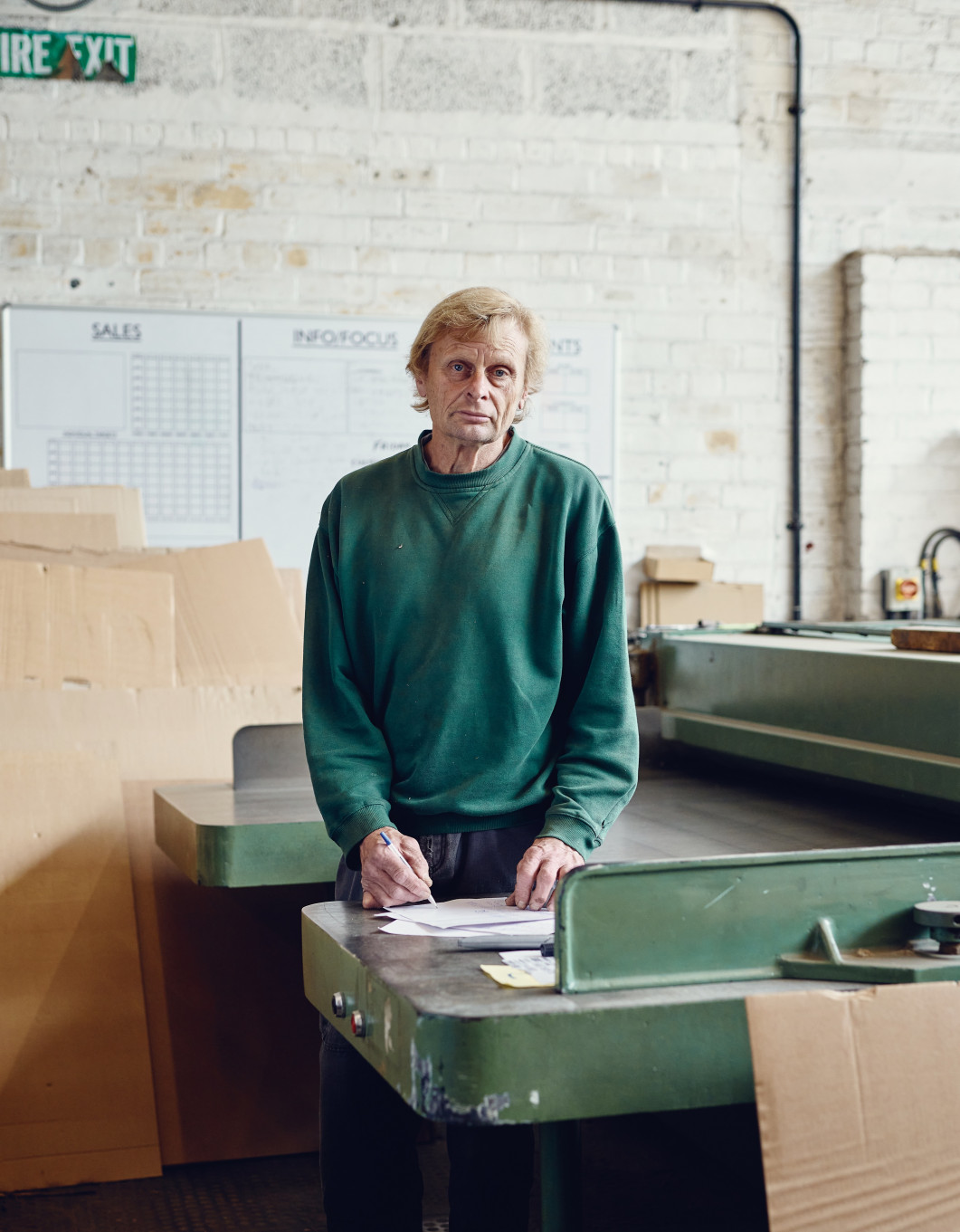 Fot. Steve Reid, "Allan Machinist" /  Portrait of Britain Vol. 7