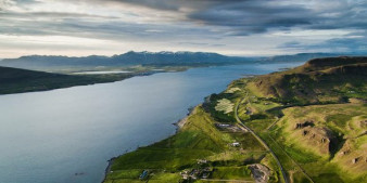 Islandia z lotu ptaka na zdjęciach Jakuba Połomskiego