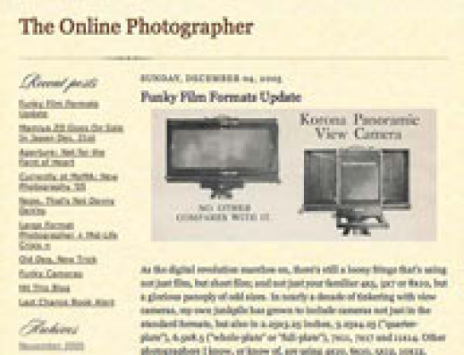 Fotograficzny blog Mike'a Johnstona