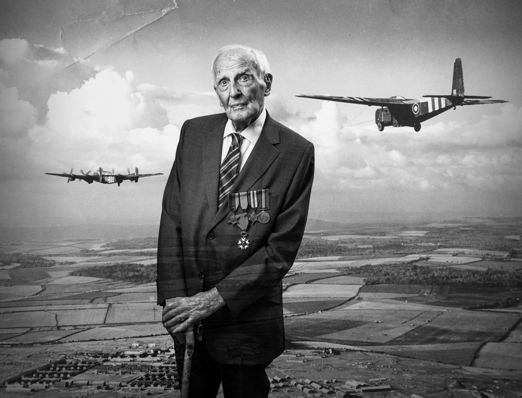 Fot. Richard Cannon, "D-Day Veteran Syd Podd" / Portrait of Britain Vol. 7