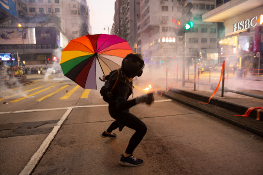 fot. Witold Dobrowolski (1. Miejsce w kat. Editorial: General news / ND Awards 2020Seria dokumentuje zeszłoroczne protesty antyrządowe w Hong Kongu.