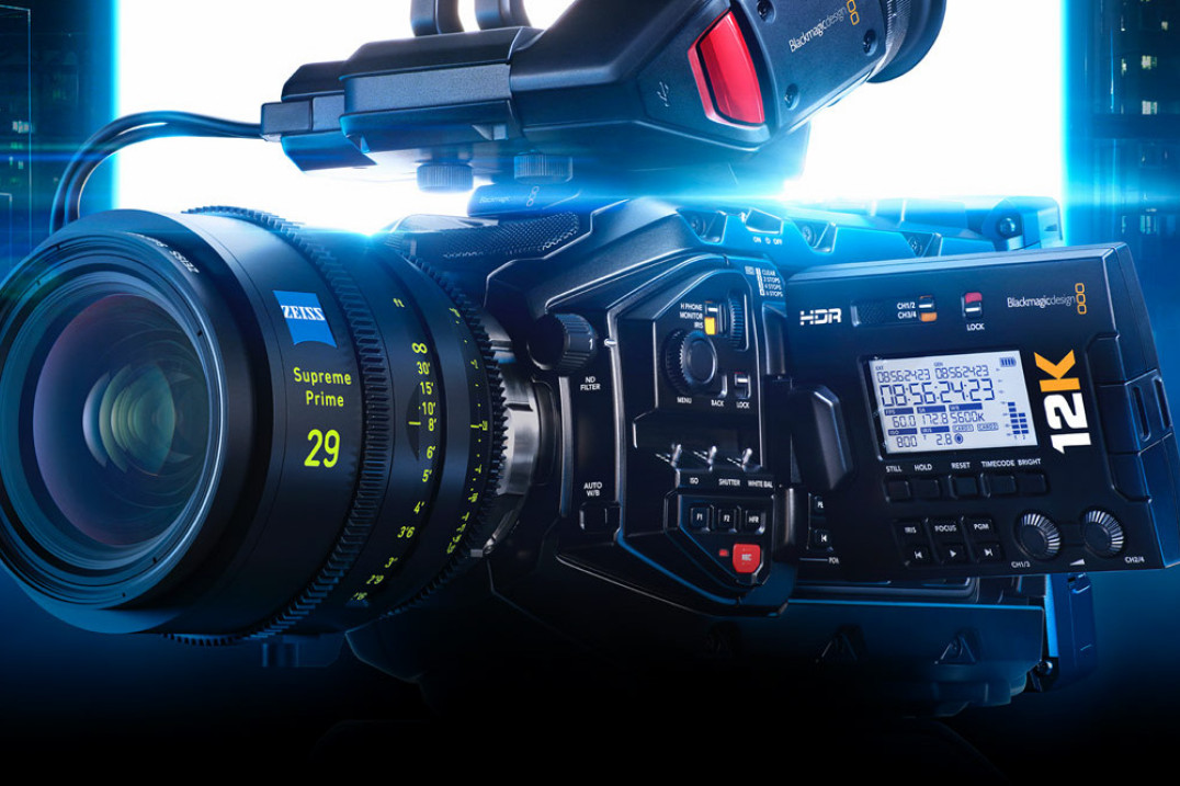 Kamera Blackmagic Ursa Mini Pro 12K potaniała o 40% - jest tańsza od niektórych pełnych klatek
