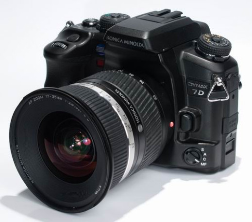 Test lustrzanki Konica Minolta Dynax 7D