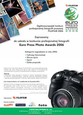 Euro Press Photo Awards FujiFilm 2006 - jeszcze kilka dni