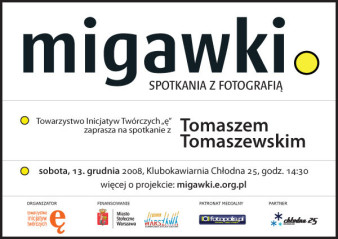 Spotkanie z Tomaszem Tomaszewskim w Klubokawiarni Chłodna 25