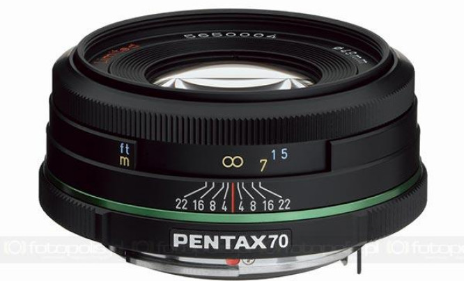  Pentax DA 70 mm F2.4 Limited - dane techniczne