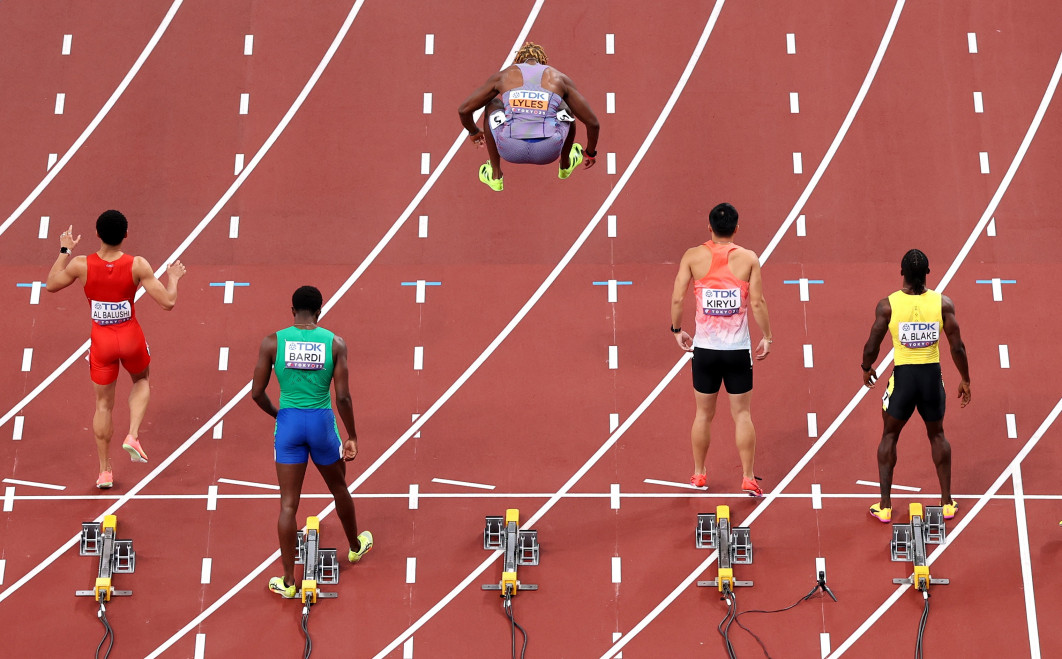 Fot. Christian Petersen, "Above The Rest", 2. miejsce w kat. Athletics / World Sports Photography Awards 2026