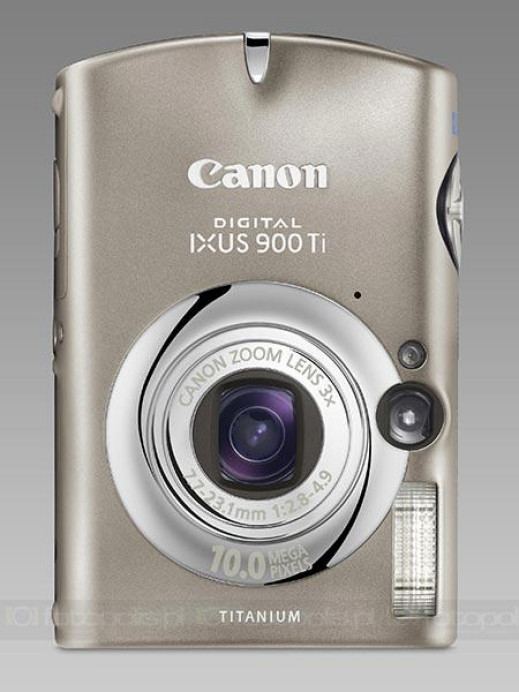 Canon Digital IXUS 900 Ti - tytanowa elegancja