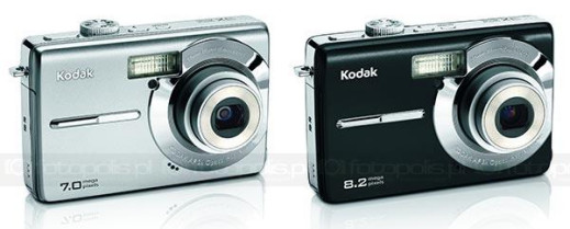 Nagły atak Kodaka - EasyShare M753, M853, M873, M883, Z1250 i ZD710