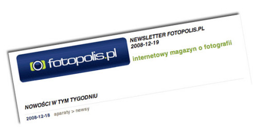 Newsletter fotopolis.pl częściej