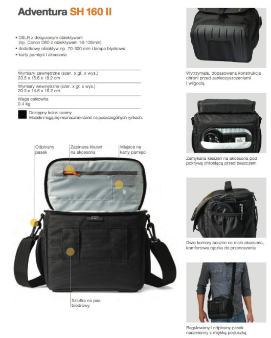 Lowepro Adventura SH 160 II