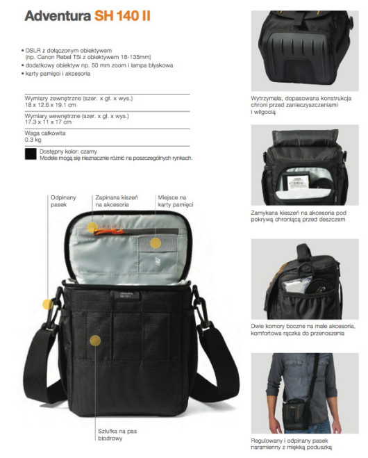 Lowepro Adventura SH 140 II