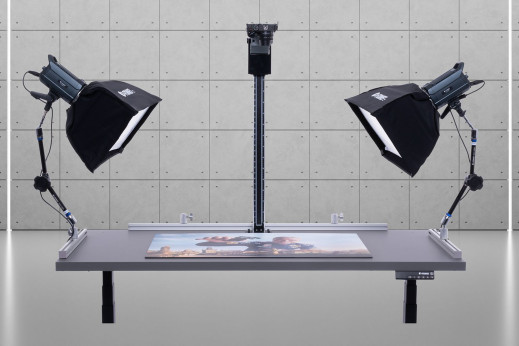 Repro Table Kit FOMEI - kompleksowe stanowisko FOMEI do profesjonalnej digitalizacji