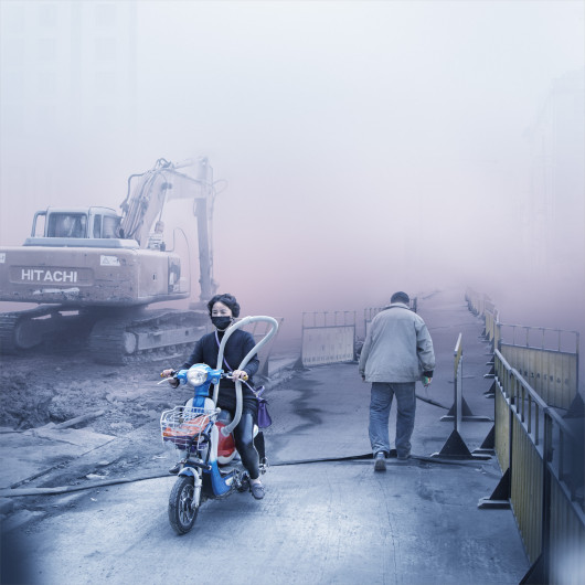 Alexis Goodwin, „hoover woman“ z cyklu „Shanghai Dreams“