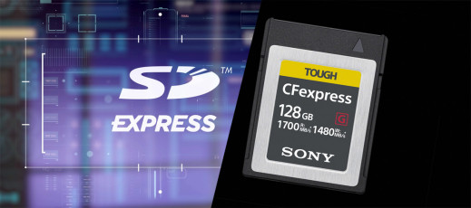 Nowości z rynku kart - szybki standard SD Express, Sony zapowiada nośnik CFexpress
