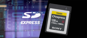 Nowości z rynku kart - szybki standard SD Express, Sony zapowiada nośnik CFexpress