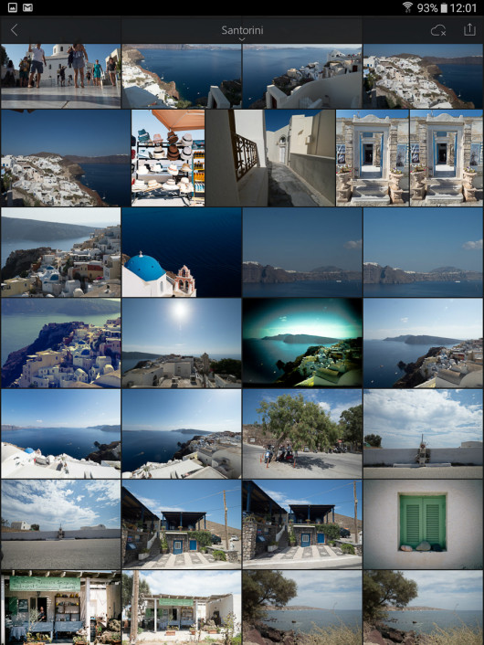 Adobe Lightroom Mobile - podgląd zdjęć