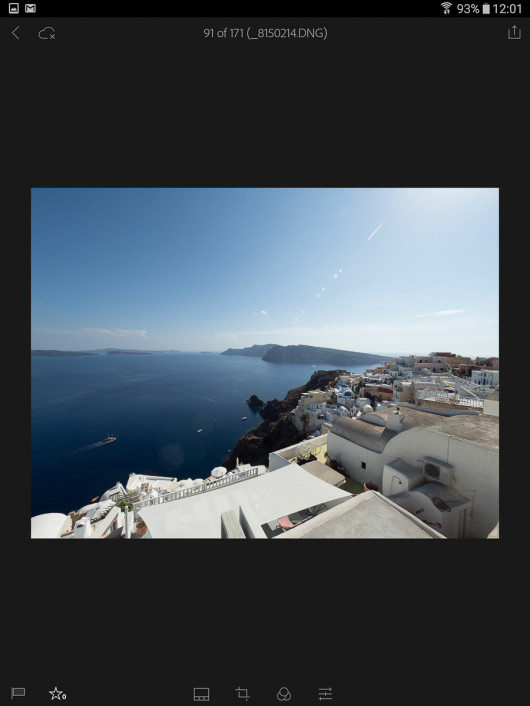 Adobe Lightroom Mobile - podgląd zdjęć