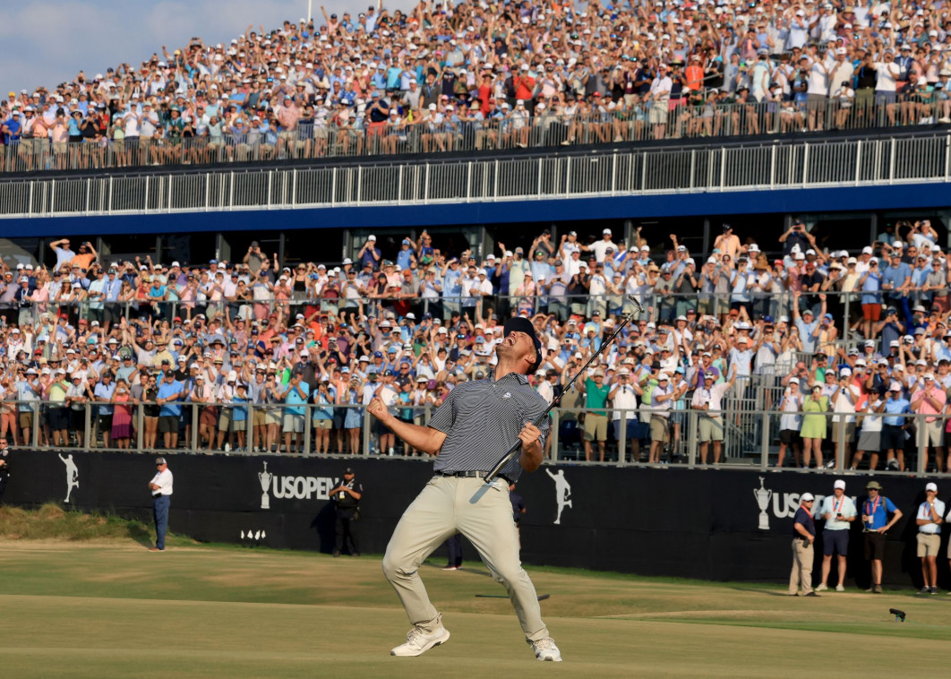 fot. David Cannon - Bryson De Chambeau US Open. Pierwsze miejsce w kategorii Golf. World Sports Photography Awards 2024