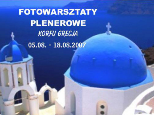 Warsztaty fotograficzne na wyspie Korfu