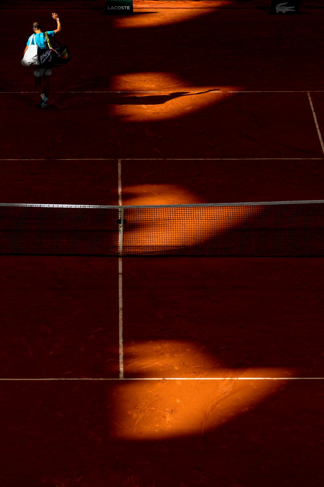 fot. Lionel Hahn - The Last Salute. Pierwsze miejsce w kategorii Tenis. World Sports Photography Awards 2024