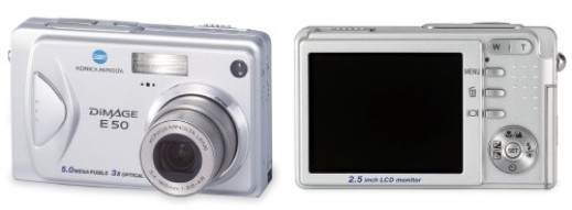 Konica Minolta DiMAGE E50 i DG-5W