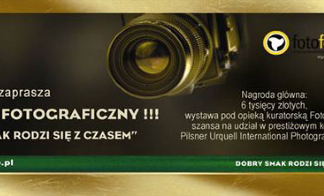  Konkurs fotograficzny "Dobry smak rodzi się z czasem"