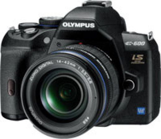 Olympus E-600 - znajdź różnicę
