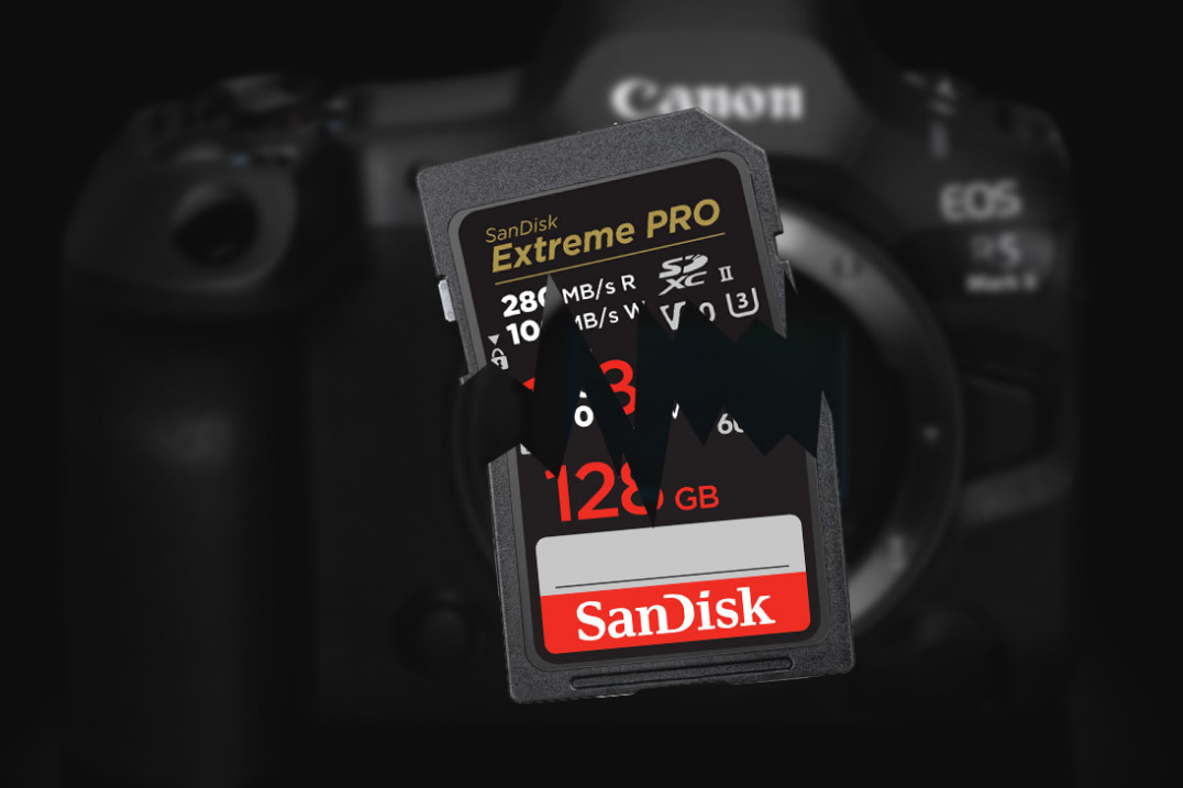 Masz Canona R5 II i karty SanDisk V60? Możesz utracić zdjęcia